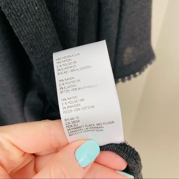 Urban Outfitters Open Front Cardigan Gray Sz Medium - Picture 6 of 10